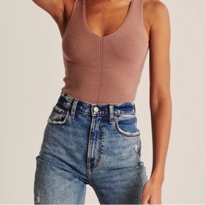Abercrombie & Fitch V Neck Sweater Tank